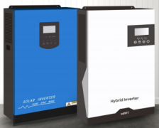 Hybrid solar inverter with cont